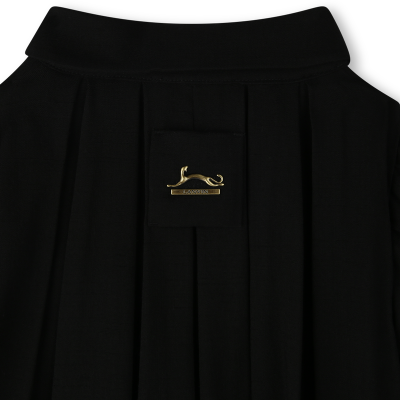 Embroidered print dress LANVIN 
                    GIRL