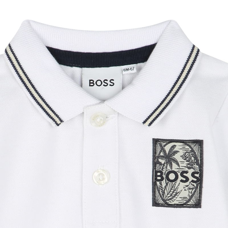 Short-sleeved polo shirt BOSS 
                    BOY