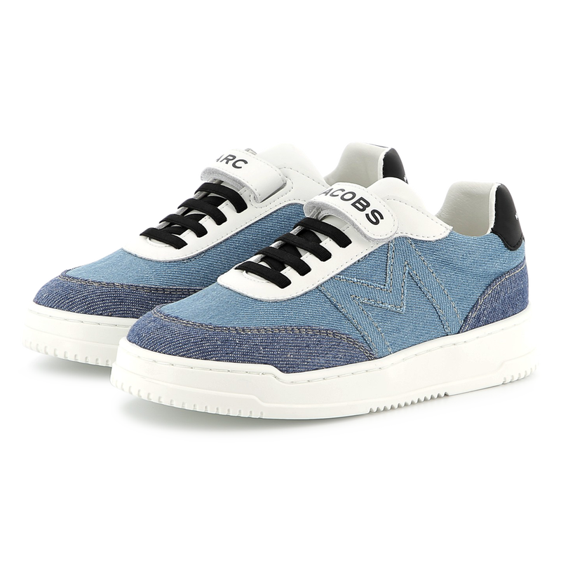 Velcro leather sneakers MARC JACOBS 
                    BOY