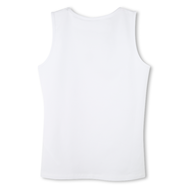 Embroidered tank top BOSS 
                        GIRL
