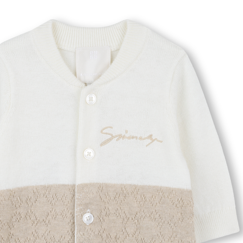 Two-tone knit jumpsuit GIVENCHY 
                        UNISEX