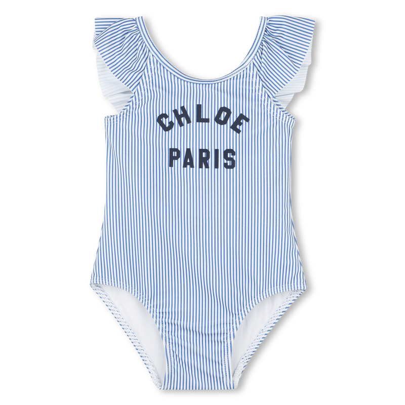 Striped one-piece bathing suit CHLOE 
                    GIRL