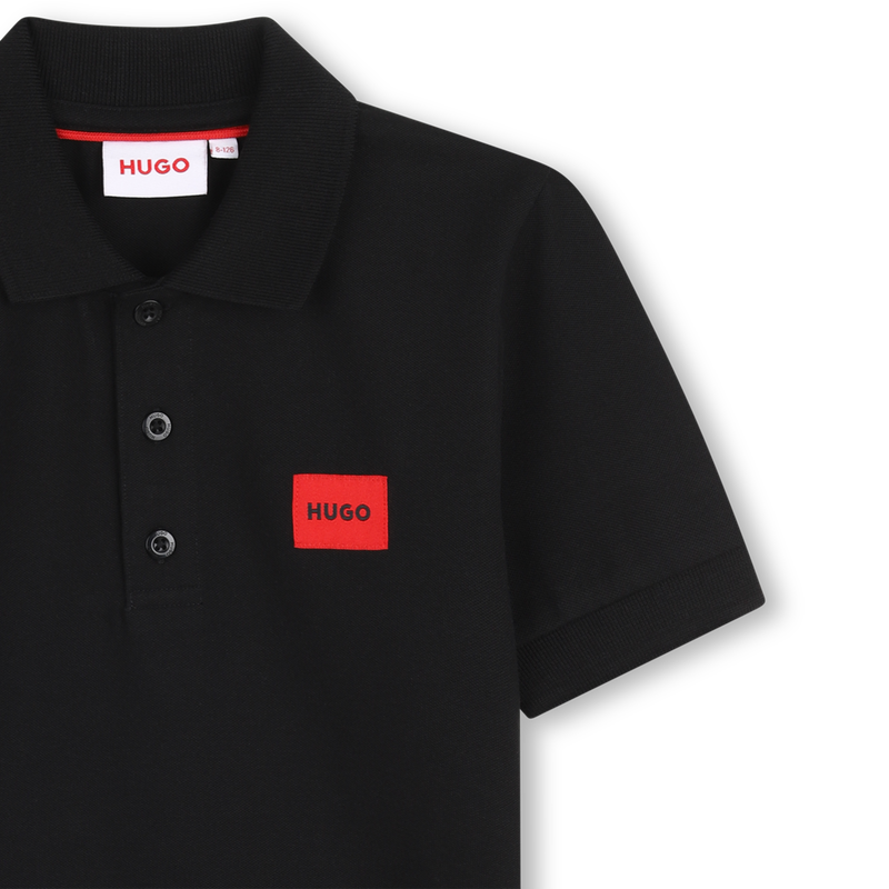 Short-Sleeved Polo Shirt HUGO 
                        BOY