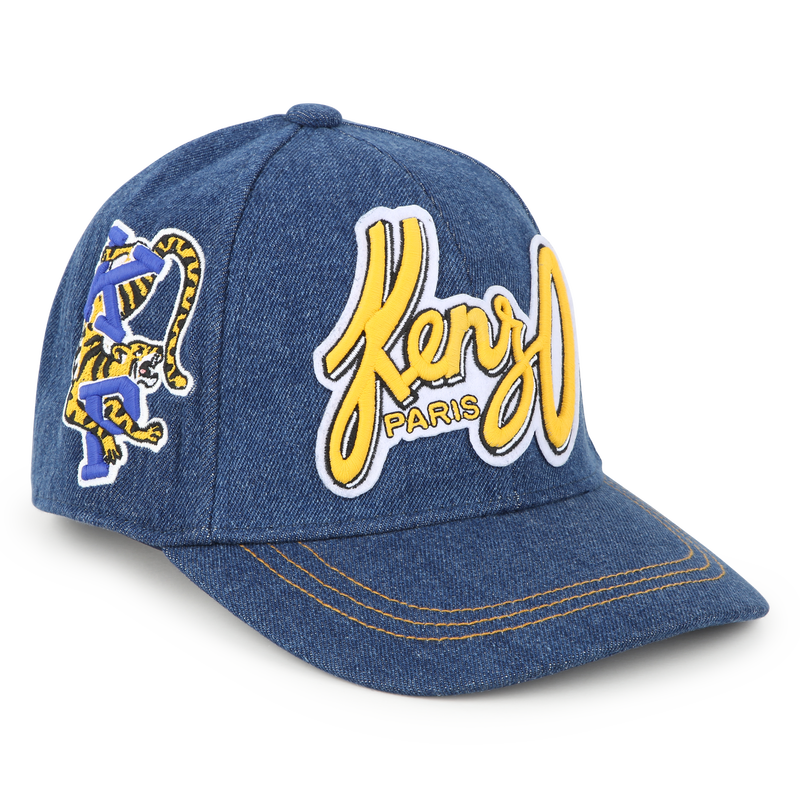 Denim Baseball Cap KENZO KIDS 
                    BOY