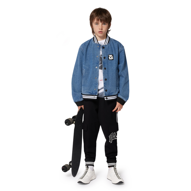 Denim press-stud jacket DKNY 
                    BOY