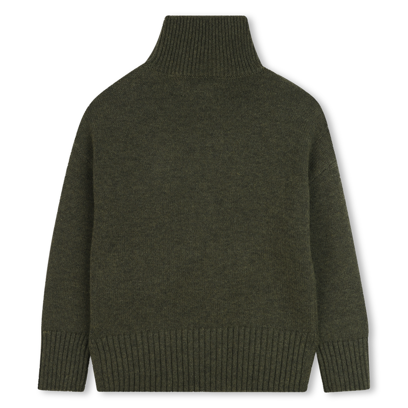 Buttoned stand-up neck sweater ZADIG & VOLTAIRE 
                    GIRL