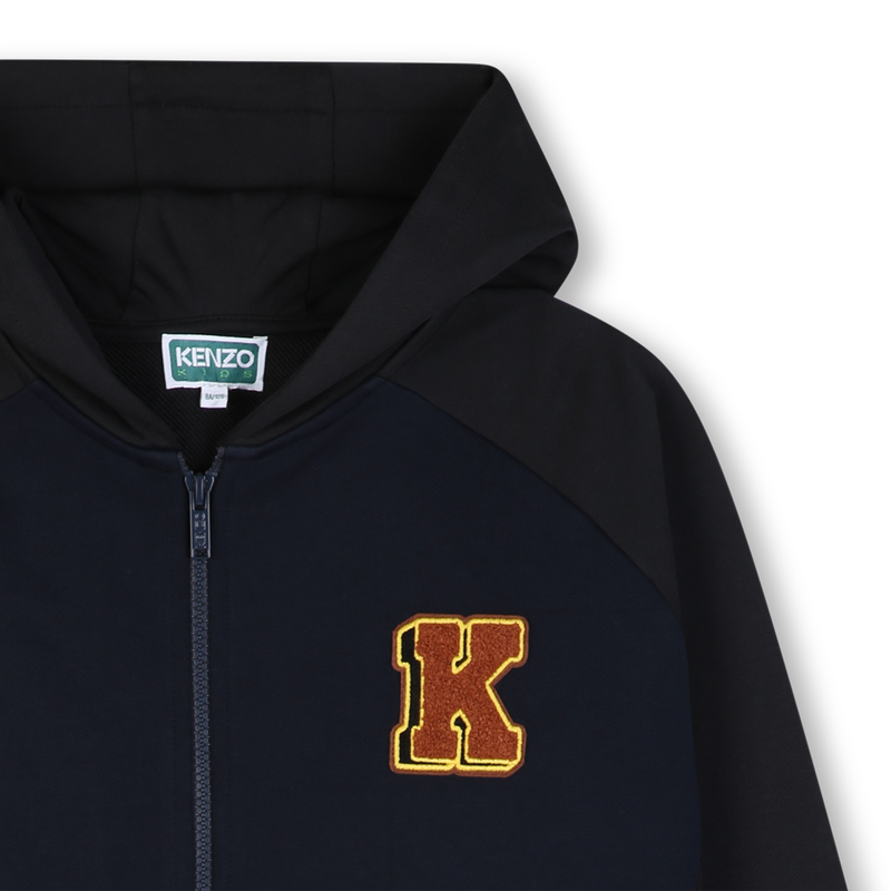 Hooded cardigan KENZO KIDS 
                        BOY