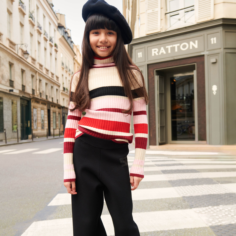 Multicolored Wool Beret SONIA RYKIEL 
                    GIRL