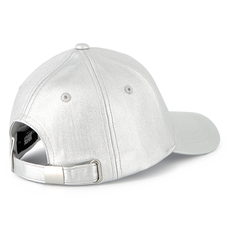 Adjustable cap with badge KARL LAGERFELD KIDS 
                        GIRL