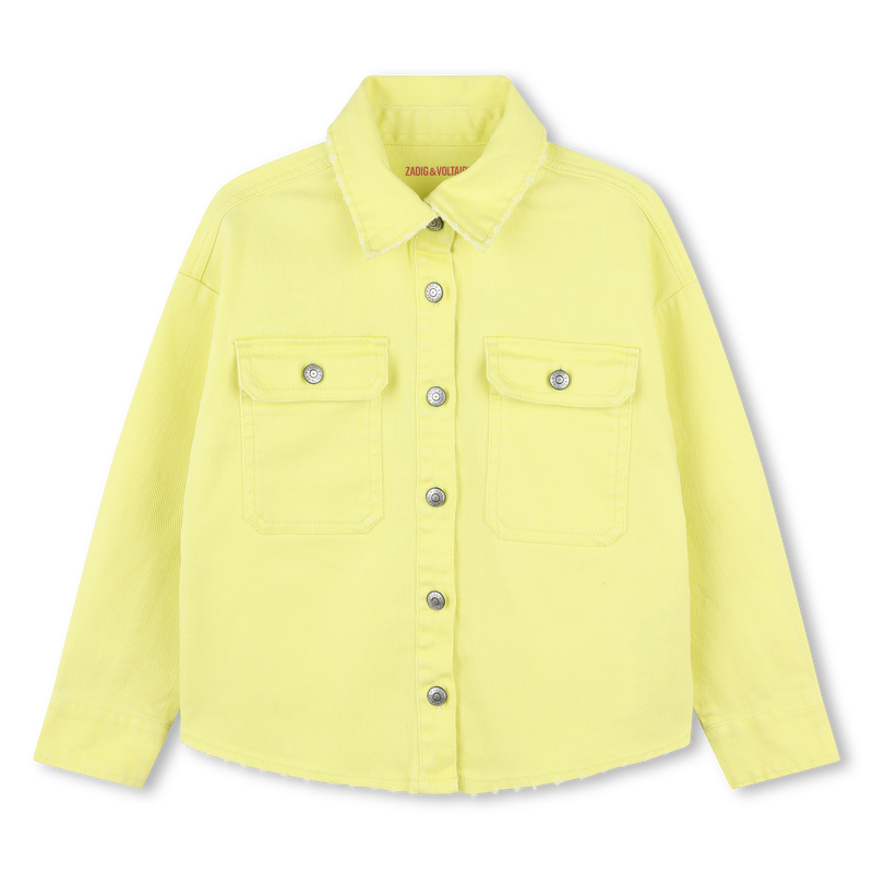 Illustrated Cotton Jacket ZADIG & VOLTAIRE 
                    GIRL