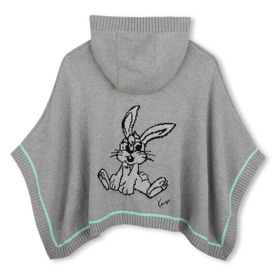 Hooded cape KENZO KIDS GIRL