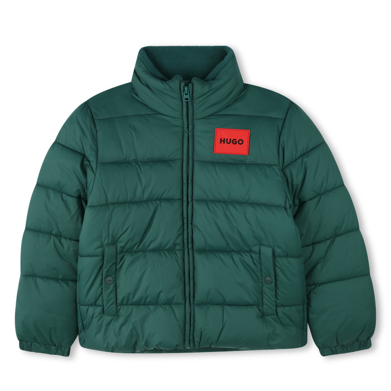 Zip-Up Water-Repellent Parka HUGO 
                    BOY