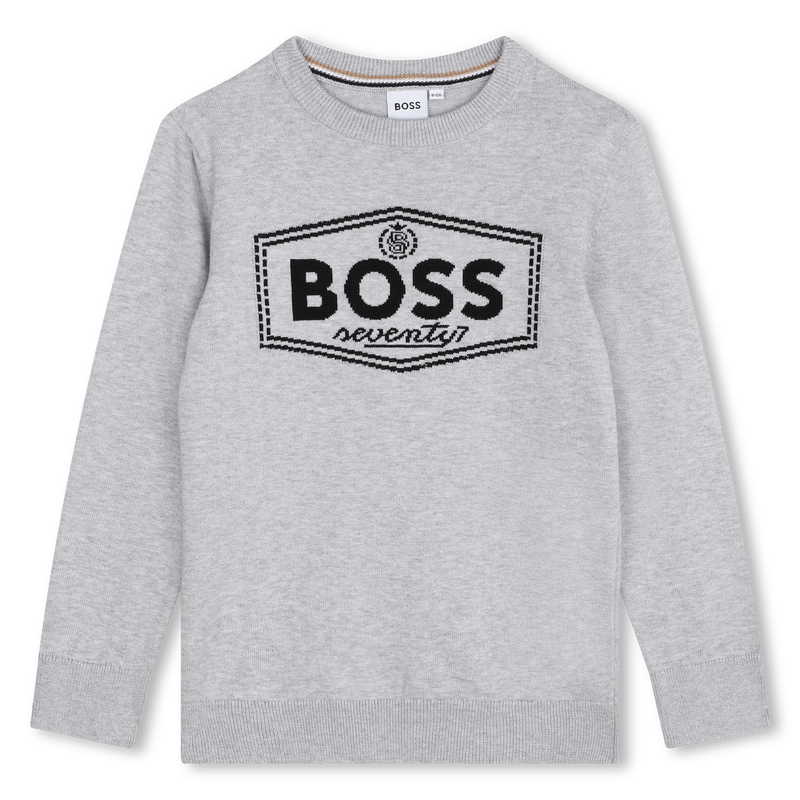 Cotton Sweater BOSS 
                    BOY