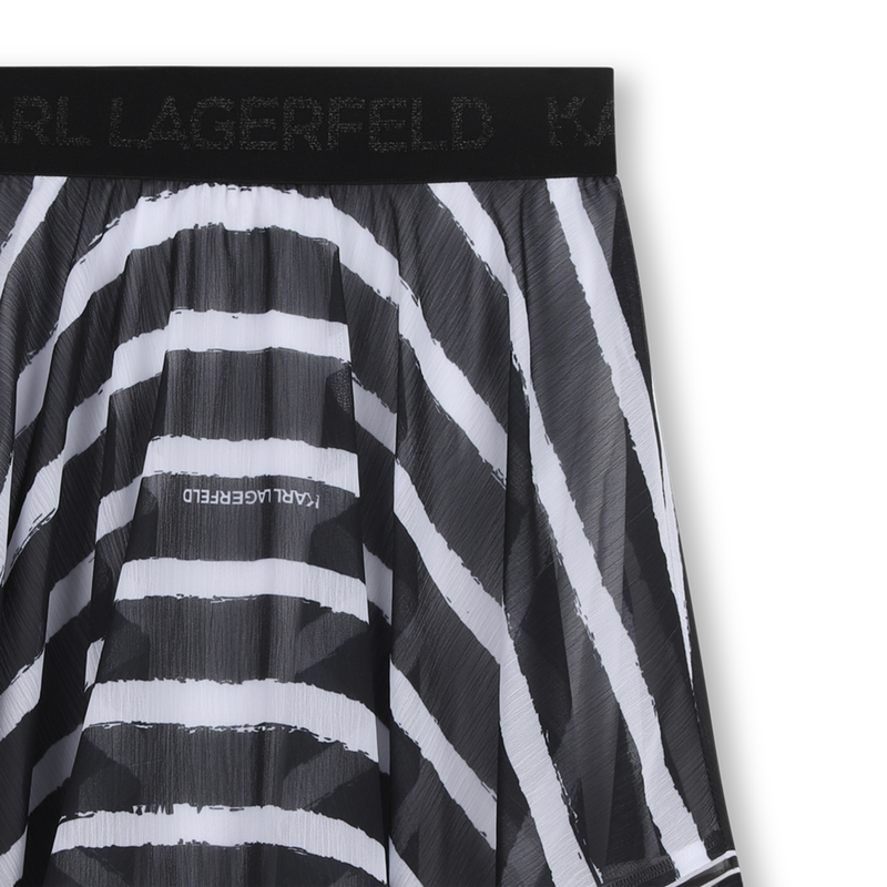 Asymmetric Hem Dress KARL LAGERFELD KIDS 
                        GIRL