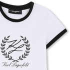 Short-Sleeved T-Shirt KARL LAGERFELD KIDS 
                    GIRL
