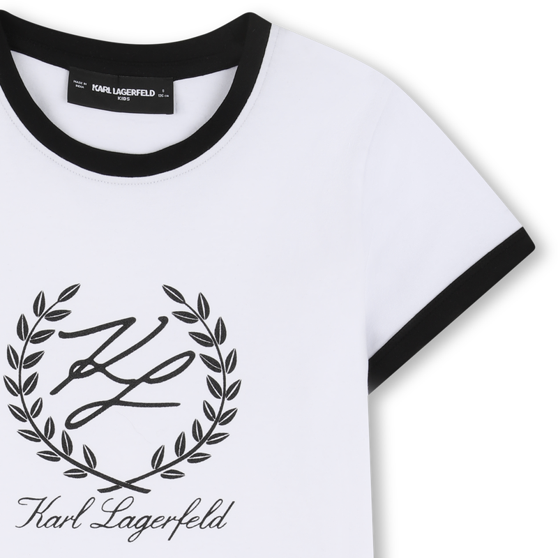 Short-Sleeved T-Shirt KARL LAGERFELD KIDS 
                        GIRL