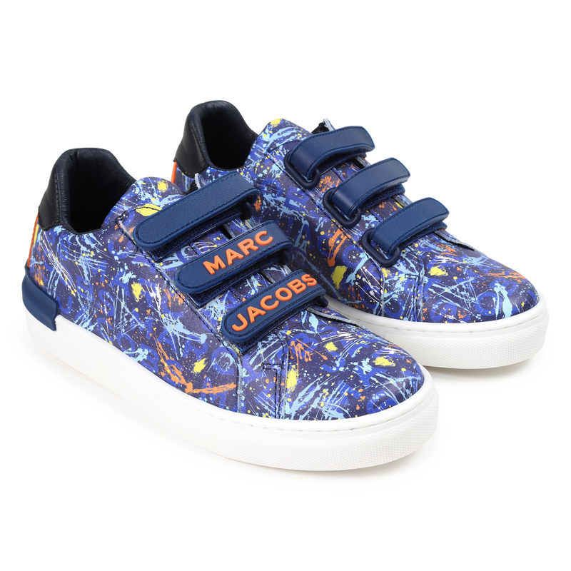 Leather velcro sneakers MARC JACOBS 
                    BOY