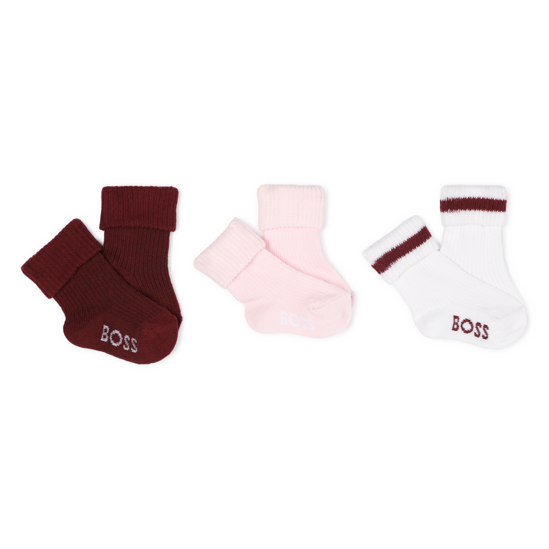 Pack of 3 pairs of socks BOSS 
                    GIRL