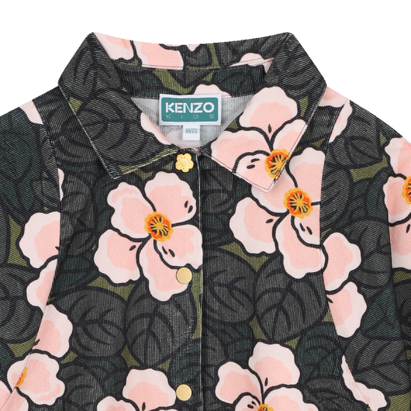 Velvet blouse KENZO KIDS 
                    GIRL