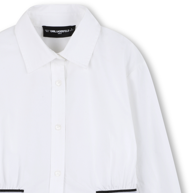 Long-sleeved shirt KARL LAGERFELD KIDS 
                        GIRL