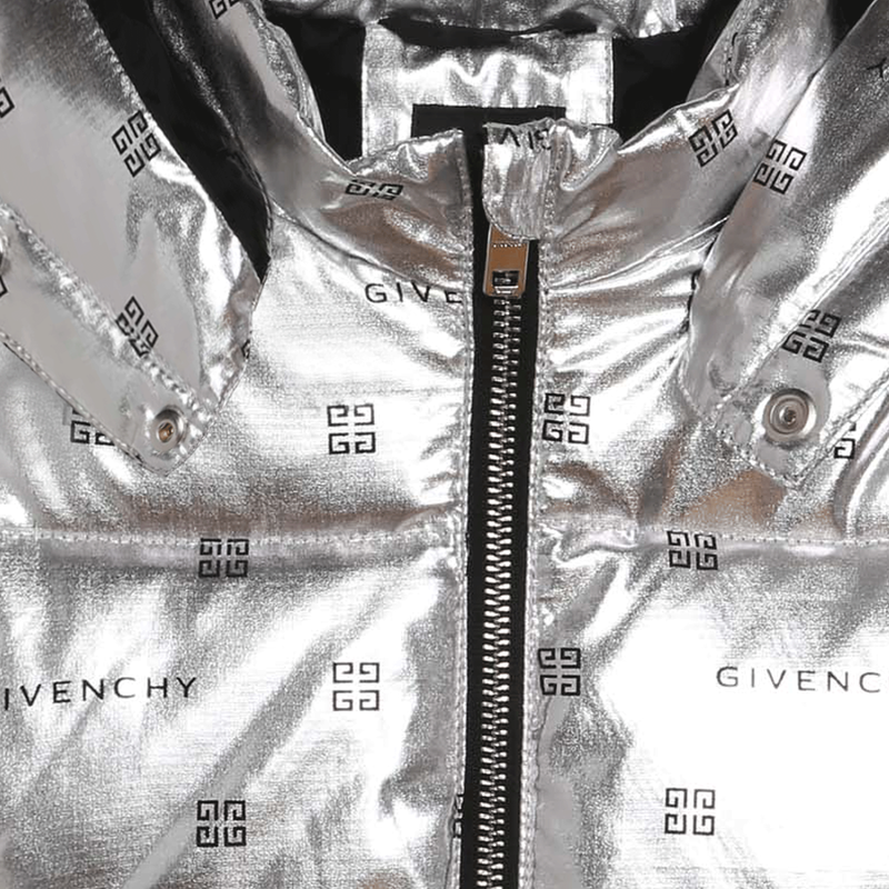 Hooded down jacket GIVENCHY 
                    GIRL