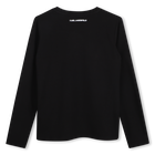 Long Sleeve T-Shirt KARL LAGERFELD KIDS 
                    GIRL