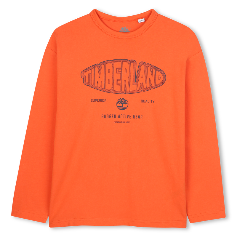 Long-sleeved jersey T-shirt TIMBERLAND 
                    BOY