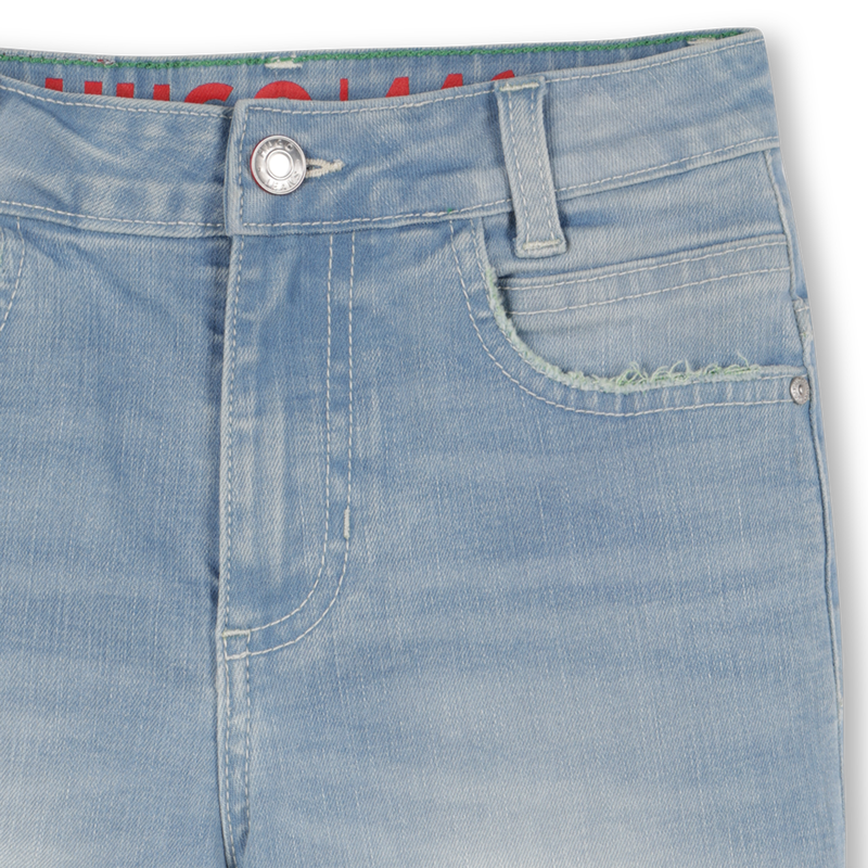 5-pocket denim Bermuda shorts HUGO 
                    BOY