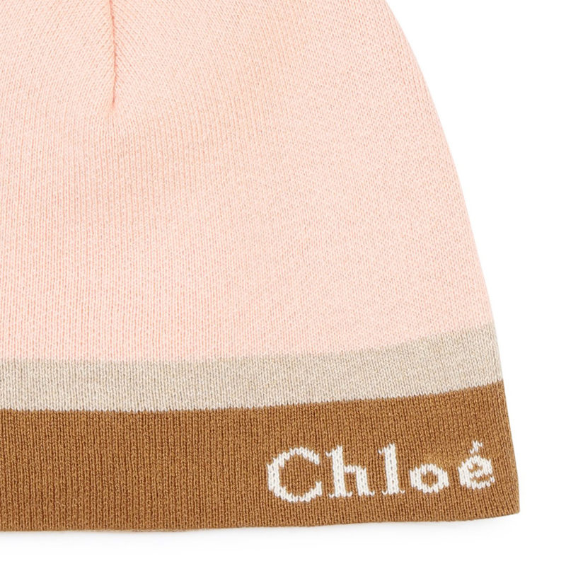 Three-Color Knitted Hat CHLOE 
                    GIRL