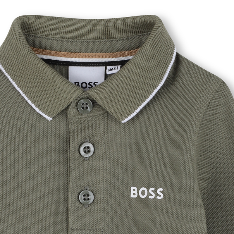 Long-sleeved polo shirt BOSS 
                    BOY