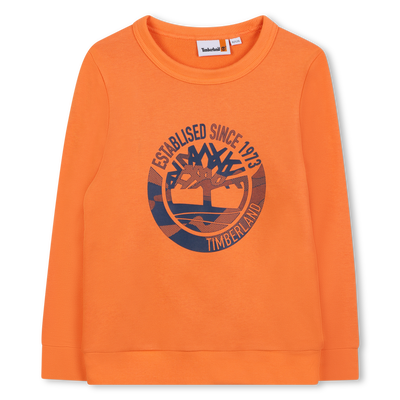 Printed Fleece Sweatshirt TIMBERLAND BOY