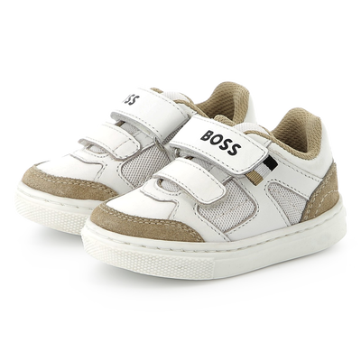Leather Velcro sneakers BOSS BOY