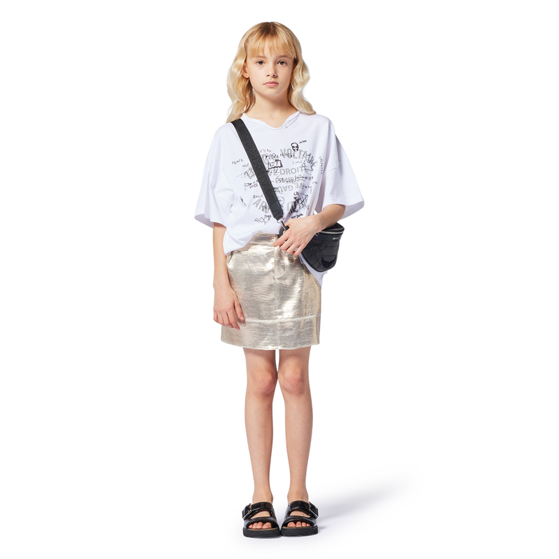 Buttoned skirt with pockets ZADIG & VOLTAIRE 
                        GIRL