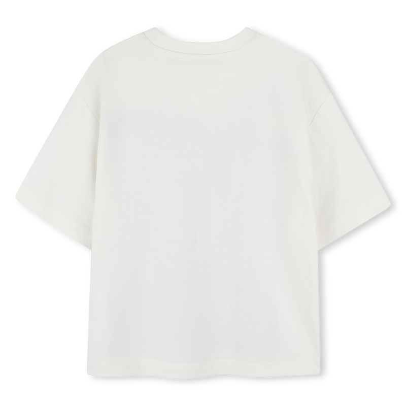 Two-tone cotton T-shirt MARC JACOBS 
                    BOY