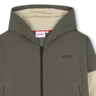 Hooded cardigan HUGO 
                    BOY