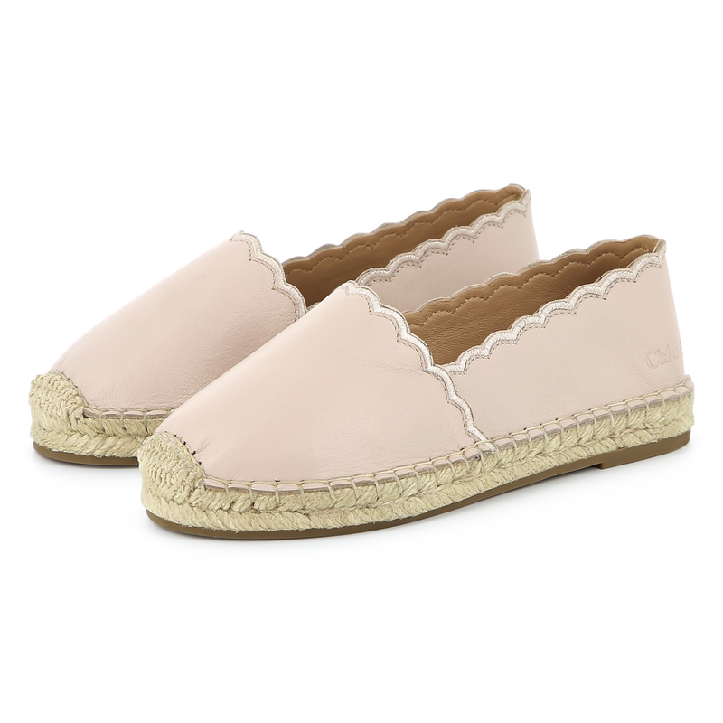 Scalloped espadrilles CHLOE 
                    GIRL