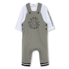 Dungaree and t-shirt set KARL LAGERFELD KIDS 
                    BOY