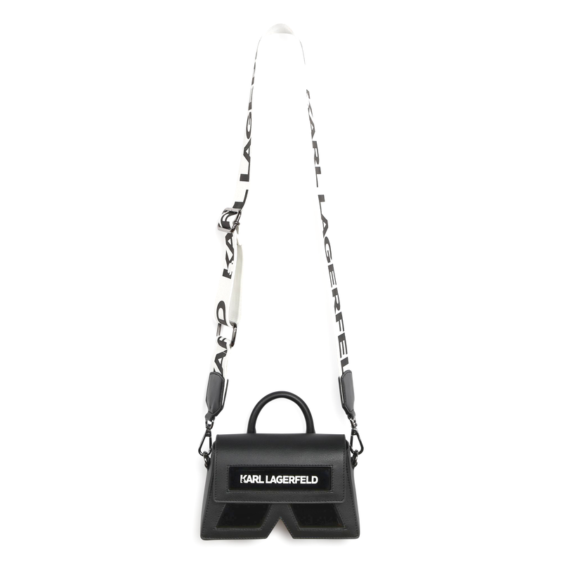 Shiny Textile Handbag KARL LAGERFELD KIDS 
                    GIRL