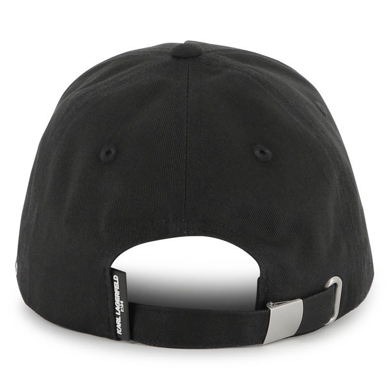 Adjustable cotton cap KARL LAGERFELD KIDS 
                        BOY