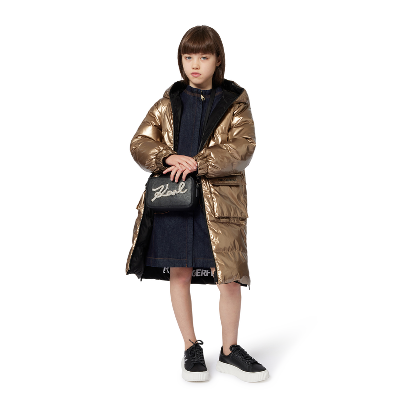 Lace-up low-top sneakers KARL LAGERFELD KIDS 
                    GIRL