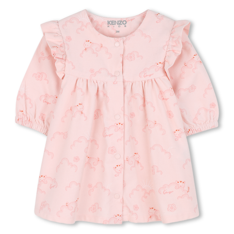 Dress + leggings + headband set KENZO KIDS 
                        GIRL