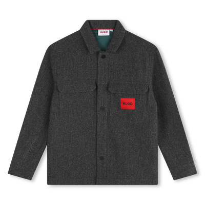 Felt-Effect Overshirt HUGO BOY