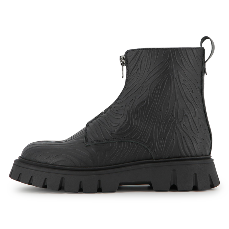 Cowhide leather ankle boots MARC JACOBS 
                    GIRL