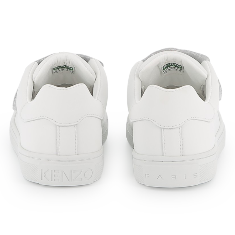 Leather Velcro sneakers