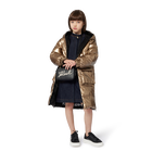 Handbag, grained and smooth coated textile KARL LAGERFELD KIDS 
                    GIRL