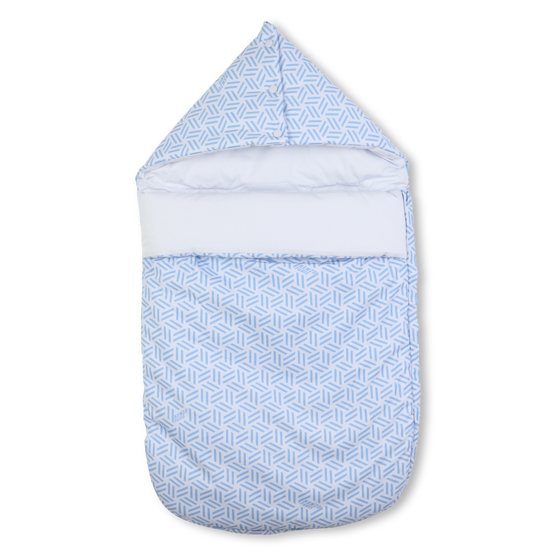 Cotton poplin footmuff KENZO KIDS 
                        UNISEX