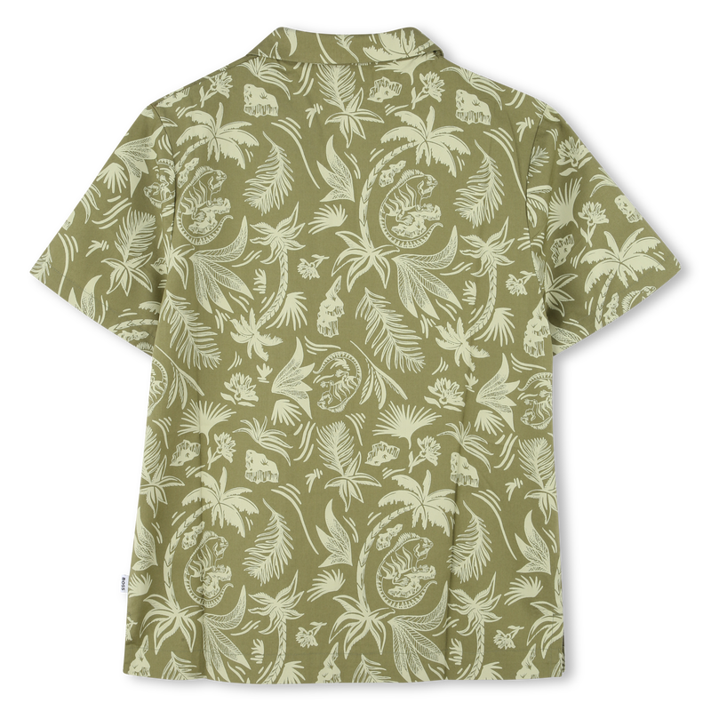 Cotton poplin shirt BOSS 
                        BOY