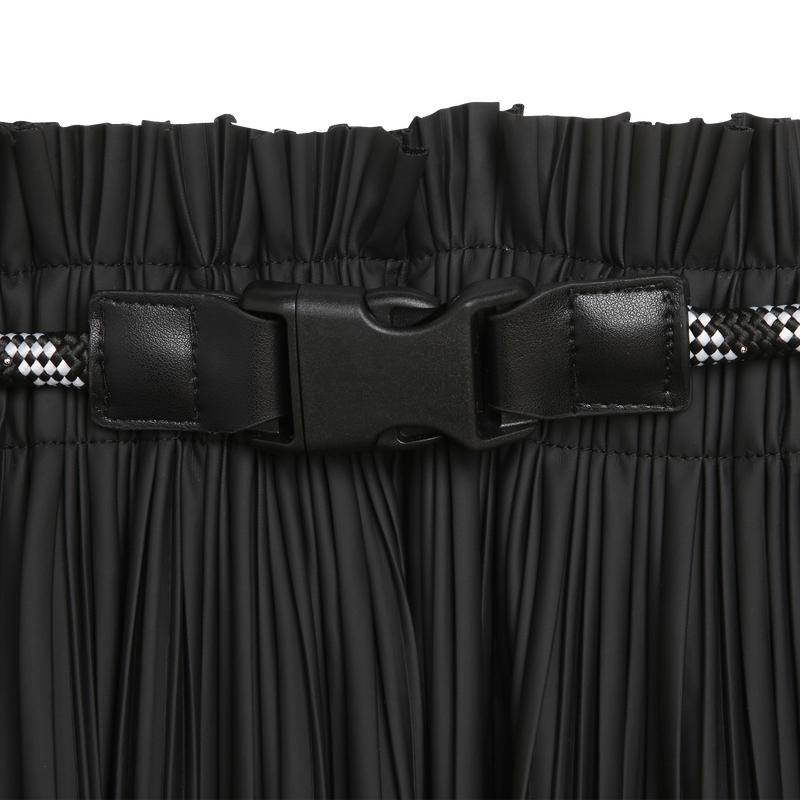 Dkny silver store pleated skirt