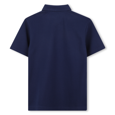 Plain polo with logo on chest TIMBERLAND BOY