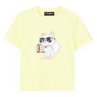 Short-Sleeved T-Shirt KARL LAGERFELD KIDS 
                    GIRL
